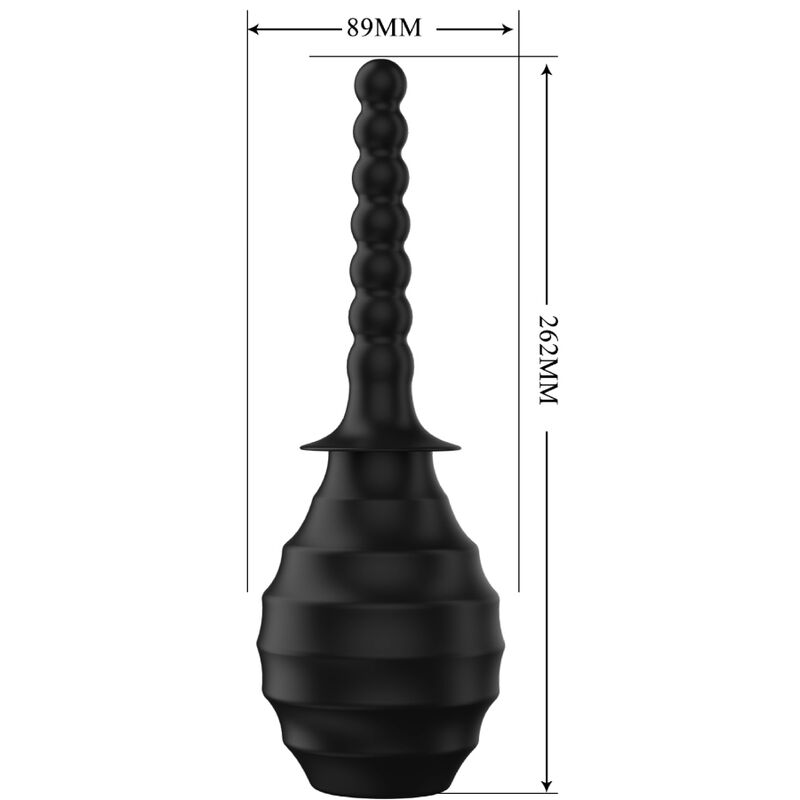 Mr Play-Irrigatore anale BLKM7 Super Power nero-ricaricabile, USB 2 Mr Play-Irrigatore anale BLKM7 Super Power nero-ricaricabile, USB · Giocattoli anali (imaginea 2)