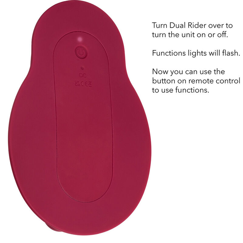 Calexotics-Rider Massager Doppio Motore con Telecomando · Vibratori (immagine 5)