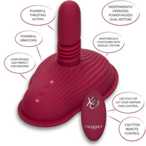 Calexotics-Rider Massager Doppio Motore con Telecomando · Vibratori (immagine 4)