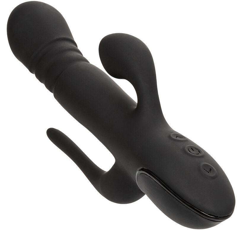 Calexotics-Vibratore Triplo Euphoria Nero-3 velocità, Ricaricabile 5 Calexotics-Vibratore Triplo Euphoria Nero-3 velocità, Ricaricabile · Vibratori (imaginea 5)