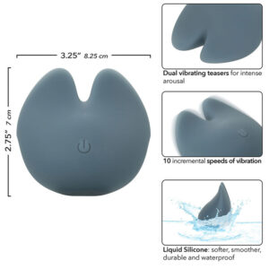 Calexotics-Modalità Curve Stimolatore Blue-Silicone, 10 velocità 19 Calexotics-Modalità Curve Stimolatore Blue-Silicone, 10 velocità · Vibratori (imaginea 9)