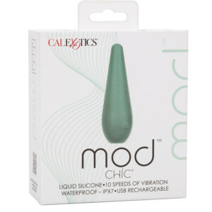 Calexotics-Mod Chic Stimulatore Verde-Silicone, 10 velocità · Vibratori (imaginea 6)