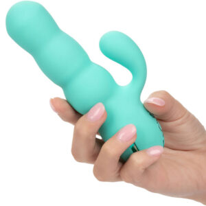 Calexotics-Il Mare Diva Vibrator Rabbit Aqua Green by California 11 Calexotics-Il Mare Diva Vibrator Rabbit Aqua Green by California · Vibratori