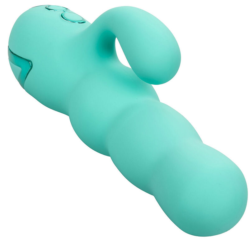 Calexotics-Il Mare Diva Vibrator Rabbit Aqua Green by California 5 Calexotics-Il Mare Diva Vibrator Rabbit Aqua Green by California · Vibratori (imaginea 5)