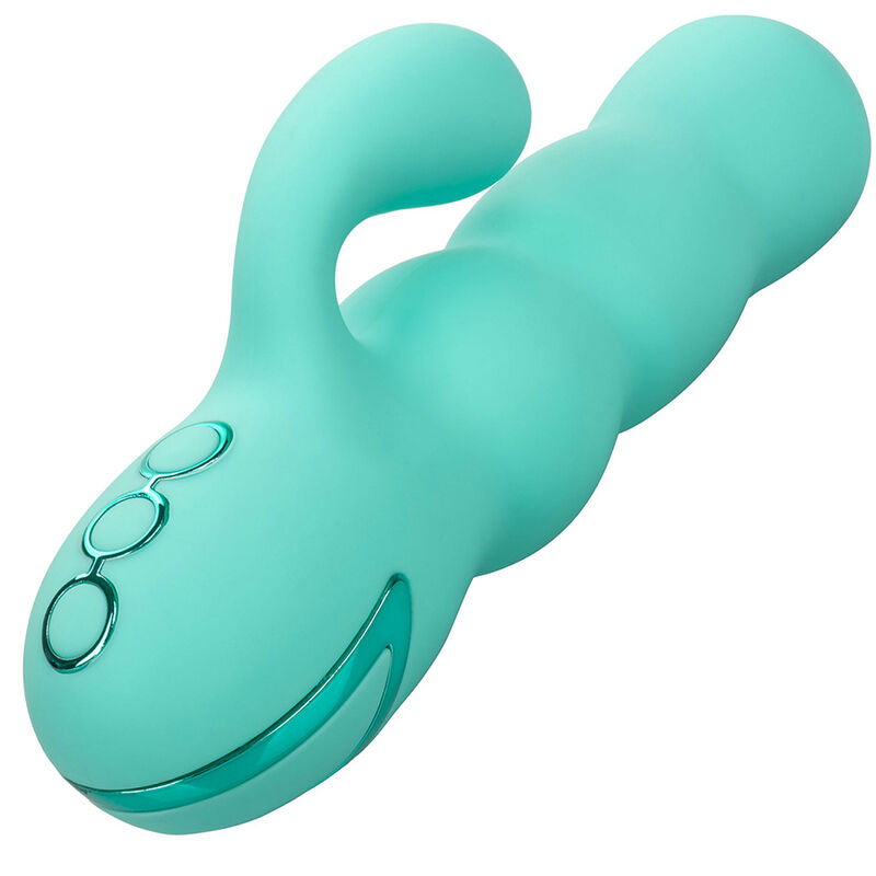 Calexotics-Il Mare Diva Vibrator Rabbit Aqua Green by California 3 Calexotics-Il Mare Diva Vibrator Rabbit Aqua Green by California · Vibratori (imaginea 3)