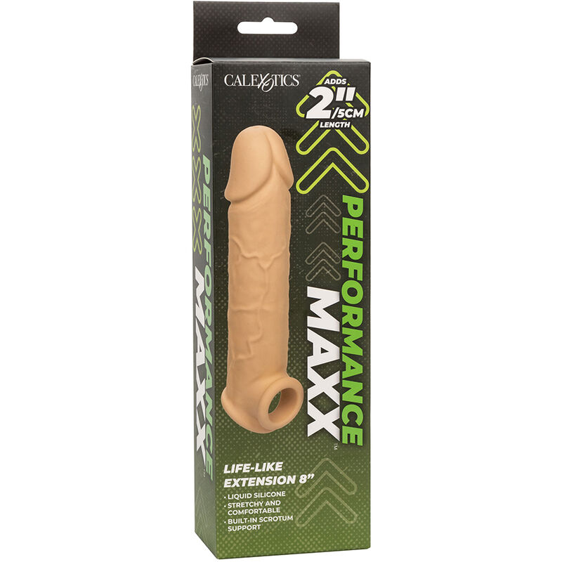 Calexotics-Prestazioni Maxx Life-like Extension 8 Light · Anelli & Guaine per pene (immagine 7)