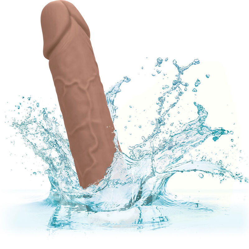 Calexotics-Prestazioni Maxx Extension Life-like 8 Marrone-Silicone 3 Calexotics-Prestazioni Maxx Extension Life-like 8 Marrone-Silicone · Anelli & Guaine per pene (imaginea 3)