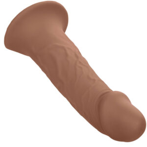 Calexotics-Performance Maxx Estensione Realistica con Imbracatura Pelle Marrone · Anelli & Guaine per pene (immagine 8)