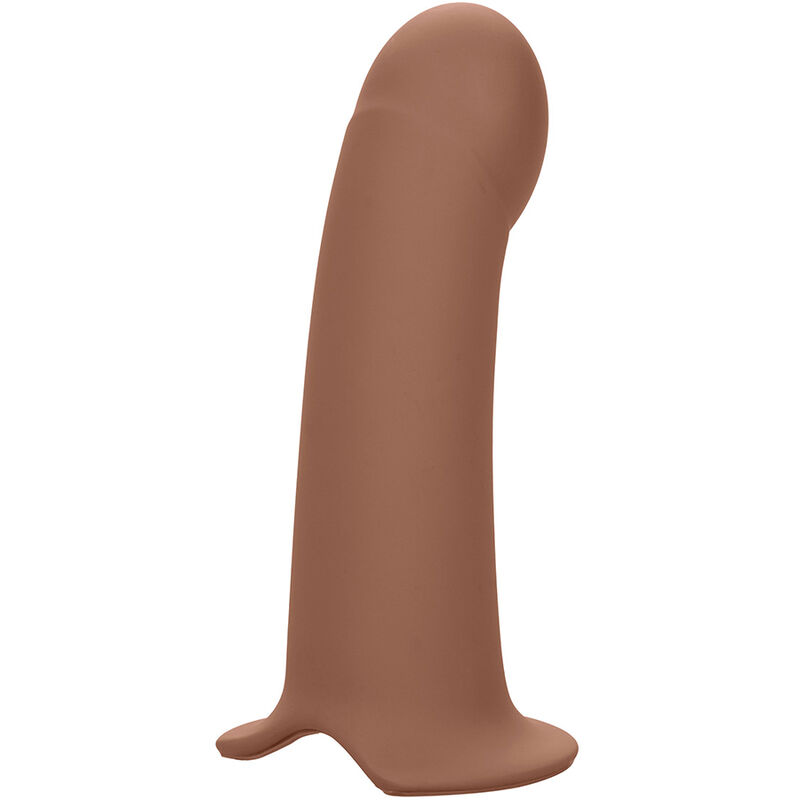 Calexotics-Performance Maxx Extension Pene con Imbracatura Marrone · Anelli & Guaine per pene (immagine 3)