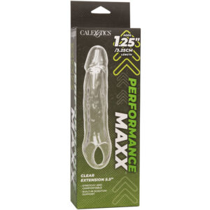 Calexotics-Prestazioni Maxx Clear Extension 5,5 Trasparente 16 Calexotics-Prestazioni Maxx Clear Extension 5,5 Trasparente · Anelli & Guaine per pene (immagine 7)