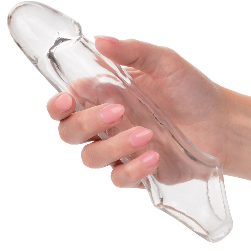 Calexotics-Prestazioni Maxx Clear Extension 6,5 Trasparente · Anelli & Guaine per pene (immagine 2)