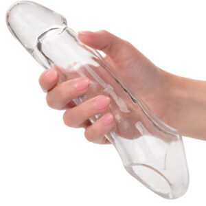 Calexotics-Prestazioni Maxx Clear Extension 7,5 Trasparente · Anelli & Guaine per pene (immagine 5)