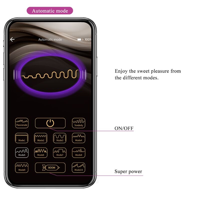 Pretty Love-Nymph Uova Vibratore Controllato tramite Applicazione 57 Pretty Love-Nymph Uova Vibratore Controllato tramite Applicazione · Giocattoli anali (immagine 19)