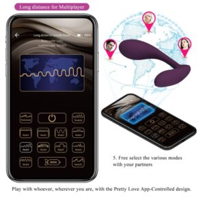 App Series-Baird G-spot 12 Vibrazioni Ricaricabile — PRETTY LOVE · Giocattoli per coppie (imaginea 12)