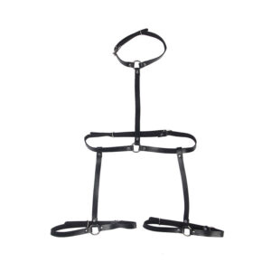 Subblime Fetish-Rivestimento del corpo in pelle Nero One Size · Accessori lingerie (imaginea 4)