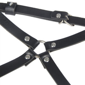 Subblime Fetish-Imbracatura Pelle per Vita e Piedi Nero One · Accessori lingerie (imaginea 10)