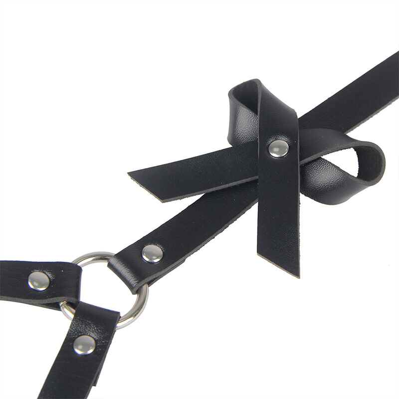 Subblime Fetish-Imbracatura Pelle per Vita e Piedi Nero One · Accessori lingerie (imaginea 7)