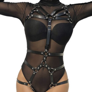 Subblime Fetish-Imbracatura per il corpo con cinghie regolabili 11 Subblime Fetish-Imbracatura per il corpo con cinghie regolabili · Accessori lingerie