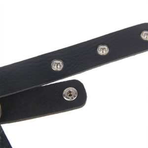 Subblime Fetish-Imbracatura per petto in pelle con catene Nero One · Accessori lingerie (immagine 9)