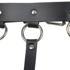 Subblime Fetish-Imbracatura per petto con grande anello e catene - One · Accessori lingerie (imaginea 9)
