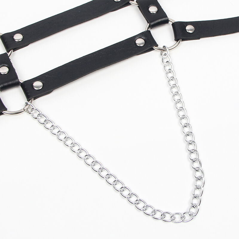 Subblime Fetish-Imbracatura con barre e dettagli a catena One · Accessori lingerie (immagine 9)