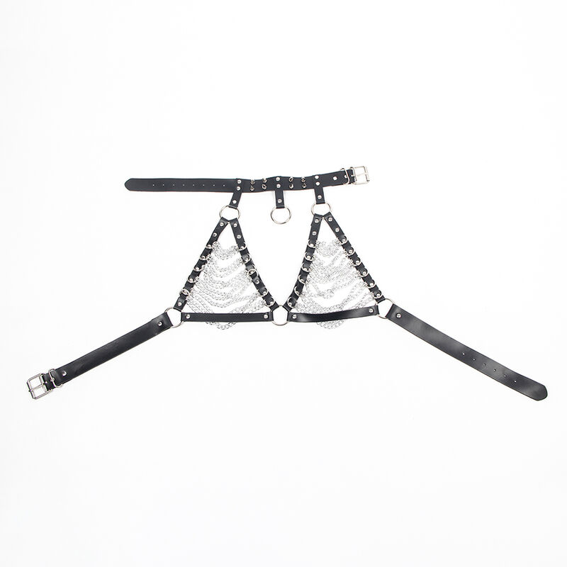 Subblime Fetish-Imbracatura per Busto e Collana a Catena, Dimensioni · Accessori lingerie (imaginea 10)