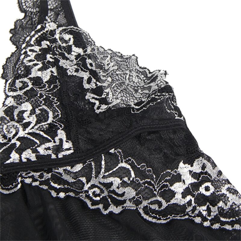 Subblime-Babydoll di tulle con pizzo al petto 8 Subblime-Babydoll di tulle con pizzo al petto · Lingerie sexy donna (imaginea 8)