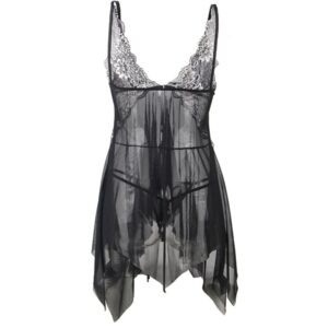 Subblime-Babydoll di tulle con pizzo al petto 16 Subblime-Babydoll di tulle con pizzo al petto · Lingerie sexy donna (imaginea 6)