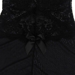 Subblime-Babydoll di tulle con pizzo e dettaglio floreale 16 Subblime-Babydoll di tulle con pizzo e dettaglio floreale · Lingerie sexy donna (imaginea 7)