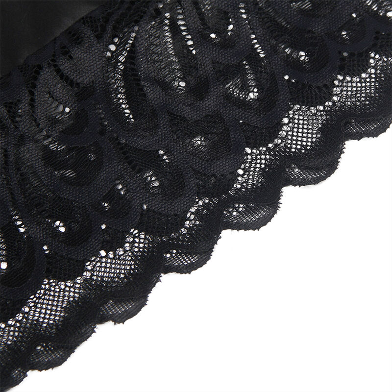 Subblime-Babydoll con stampa floreale sul petto Nero · Lingerie sexy donna (imaginea 10)