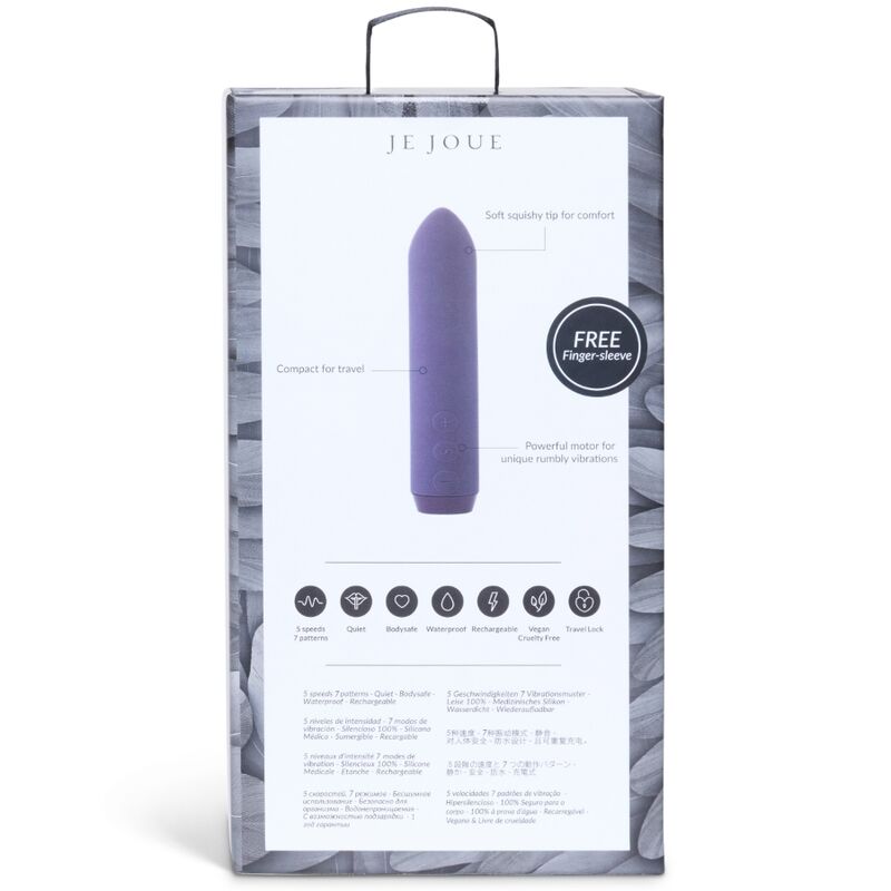 Je Joue-Classic Bullet Vibrator-Silicone, 5 velocità, Ricaricabile 3 Je Joue-Classic Bullet Vibrator-Silicone, 5 velocità, Ricaricabile · Vibratori (imaginea 3)