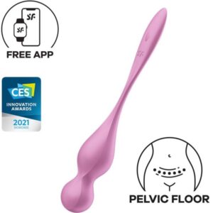 Satisfyer Balls-Love Birds Palline vaginali Vibrante, Silicone · Giocattoli anali (imaginea 7)