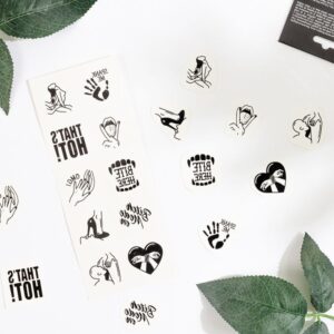 Secretplay-Set di 10 Tatuaggi Temporanei Kinky Collection 8 Secretplay-Set di 10 Tatuaggi Temporanei Kinky Collection · Articoli divertenti (imaginea 3)