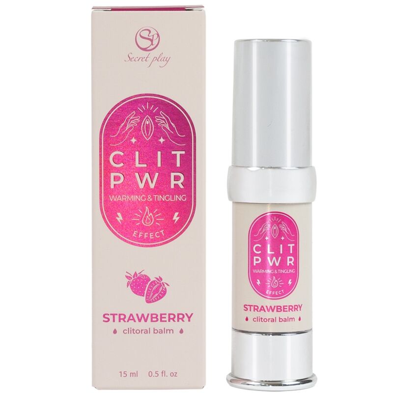 Secretplay Cosmetic-Clit Pwr Fragole Balsamo per Clitoride 1 Secretplay Cosmetic-Clit Pwr Fragole Balsamo per Clitoride · Afrodisiaci donna