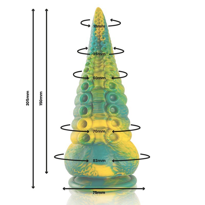 Epic-Cetus Dildo Tentacolo Verde, Grande Dimensione-Silicone 4 Epic-Cetus Dildo Tentacolo Verde, Grande Dimensione-Silicone · Dildo & Stimolatori (imaginea 4)