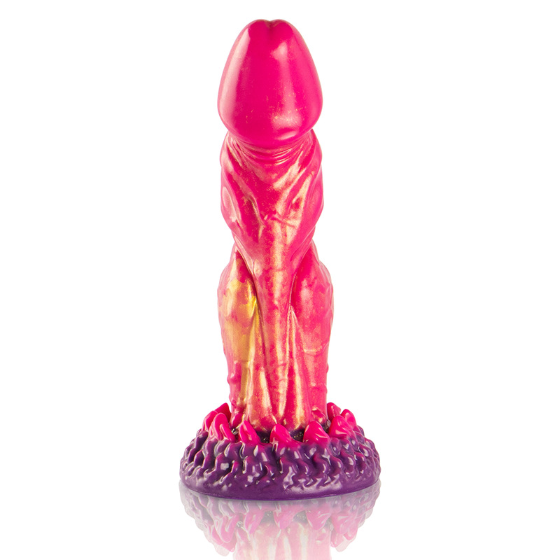 Epic-Cerberus Dildo Mitologico Fuoco-Silicone · Dildo & Stimolatori (immagine 3)