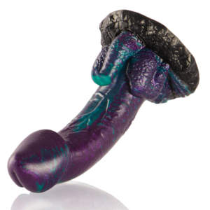 Epic-Basilisk Dildo Doppio con Squame, Piccole Dimensioni-Silicone · Dildo & Stimolatori (immagine 4)