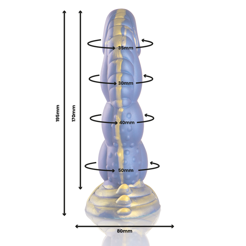 Epic-Poseidon Dildo Abbraccio del Mare-Silicone · Dildo & Stimolatori (immagine 8)