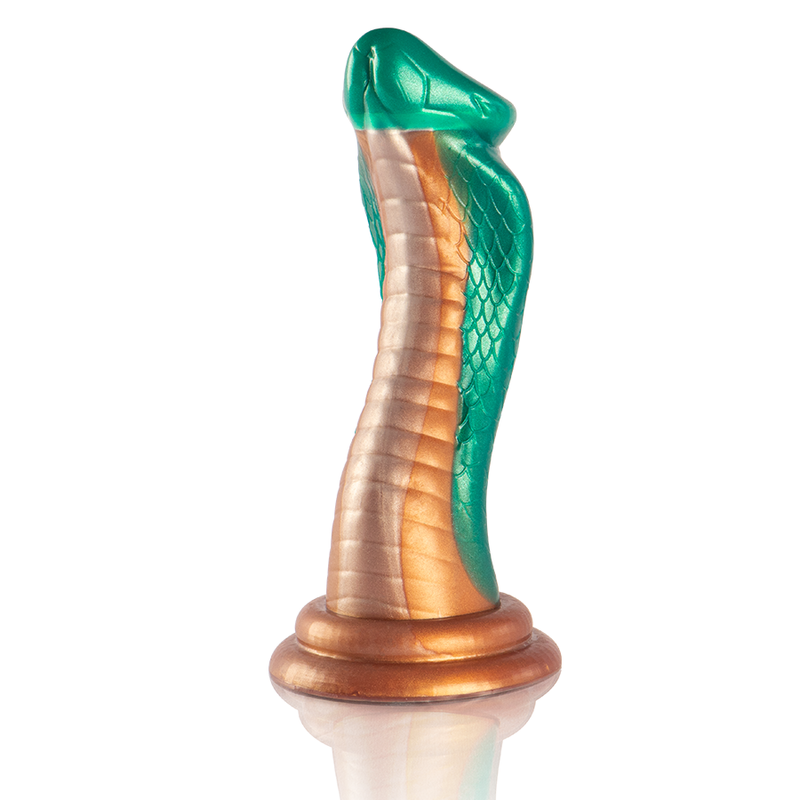 Epic-Python Dildo Cobra Green-Silicone