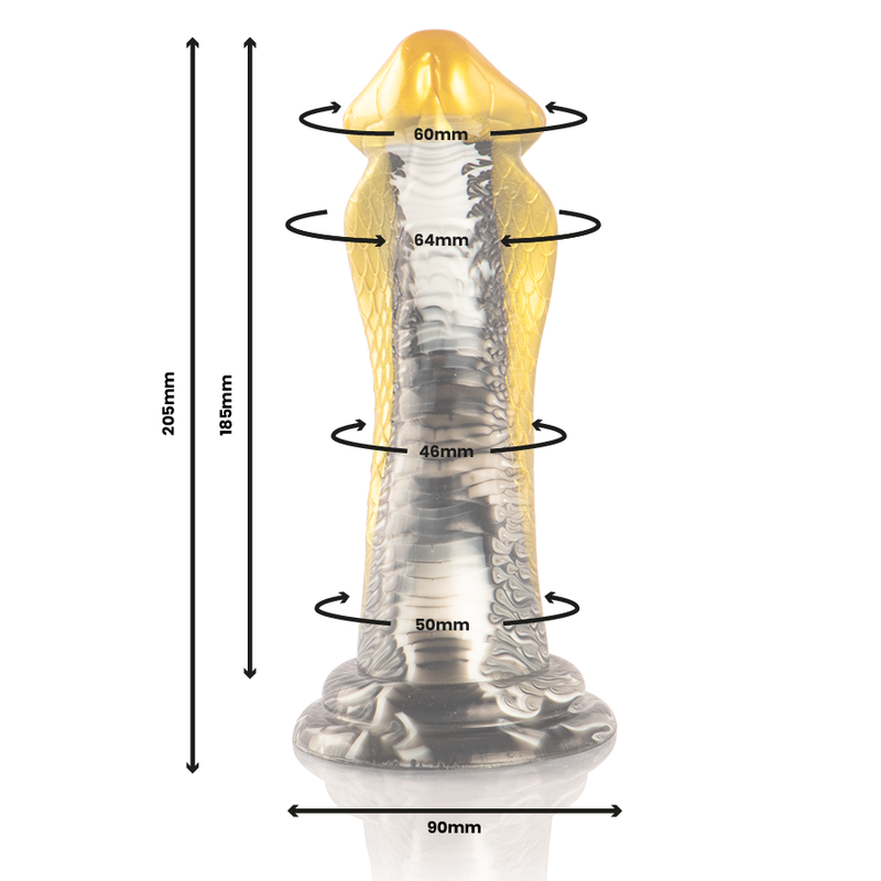 Epic-Drakon Dildo Cobra Giallo-Silicone 2 Epic-Drakon Dildo Cobra Giallo-Silicone · Dildo & Stimolatori (imaginea 2)
