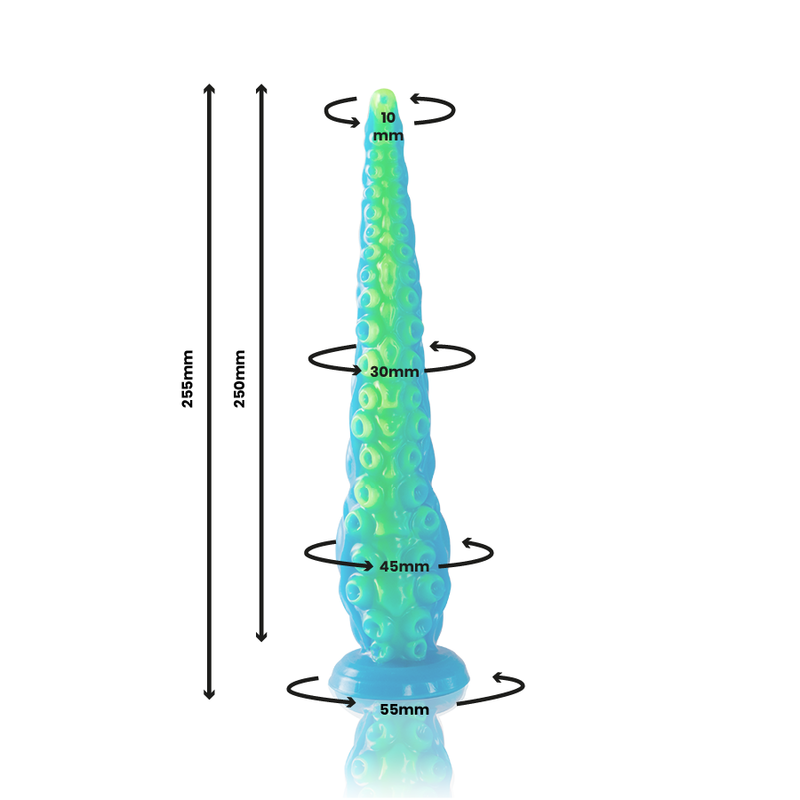Epic-Dildo con Tentacolo Scylla Slim Fluorescente 3 Epic-Dildo con Tentacolo Scylla Slim Fluorescente · Dildo & Stimolatori (imaginea 3)