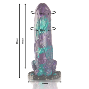 Epic-Basilisk Dildo A Scaglie, Doppio Piacere, Grande Dimensione-Silicone · Dildo & Stimolatori (imaginea 3)