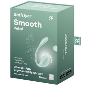 Satisfyer Partner-Smooth Petalo Stimolatore G-point Verde acqua · Giocattoli per coppie (imaginea 5)