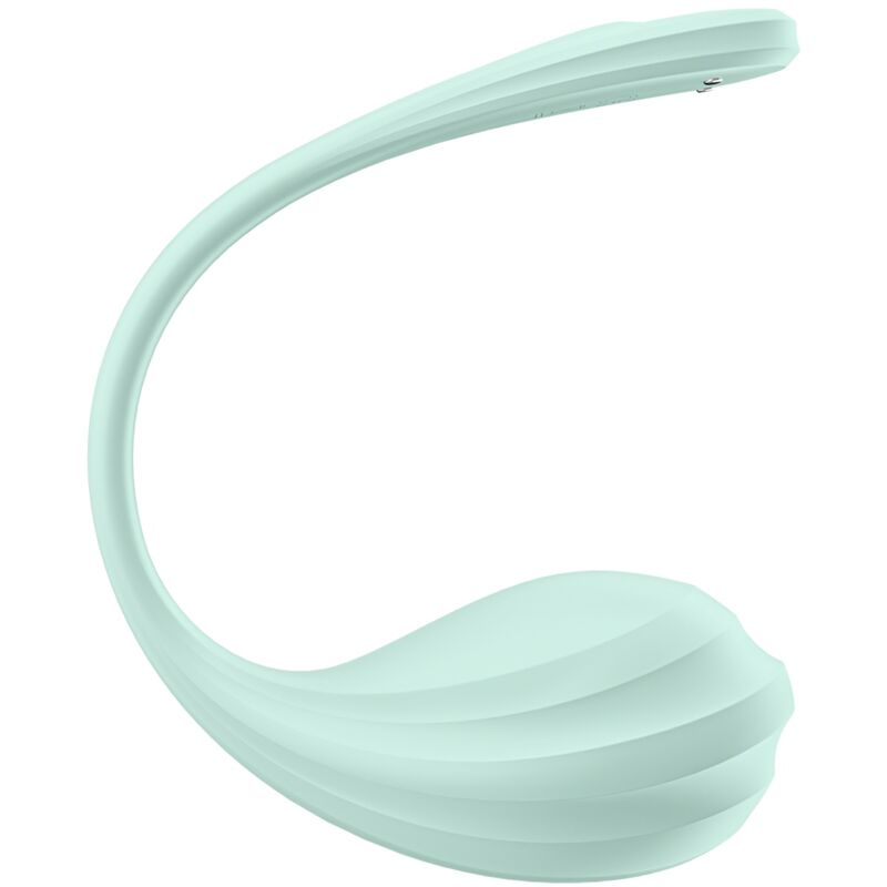 Satisfyer Partner-Smooth Petalo Stimolatore G-point Verde acqua · Giocattoli per coppie (imaginea 4)
