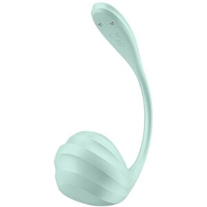 Satisfyer Partner-Smooth Petalo Stimolatore G-point Verde acqua · Giocattoli per coppie (imaginea 3)