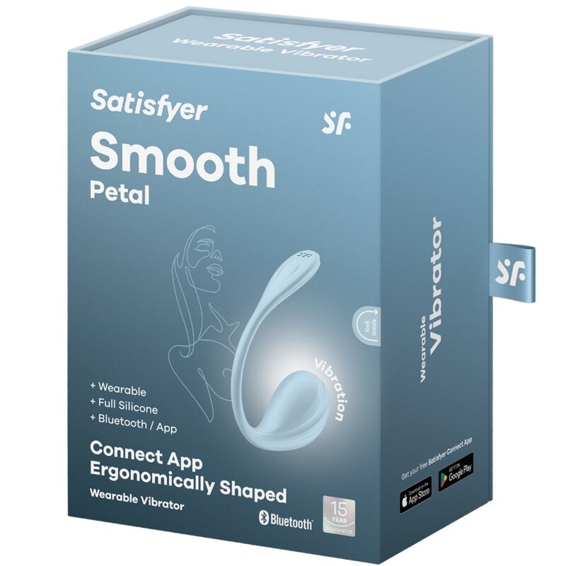 Satisfyer Partner-Smooth Petal Stimolatore G-point Blu Cielo 4 Satisfyer Partner-Smooth Petal Stimolatore G-point Blu Cielo · Giocattoli per coppie (imaginea 4)
