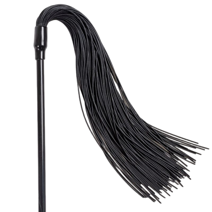 Secretplay 100% Fetish-Duster con Pene + Bici Nero 2 Secretplay 100% Fetish-Duster con Pene + Bici Nero · Accessori BDSM (imaginea 2)