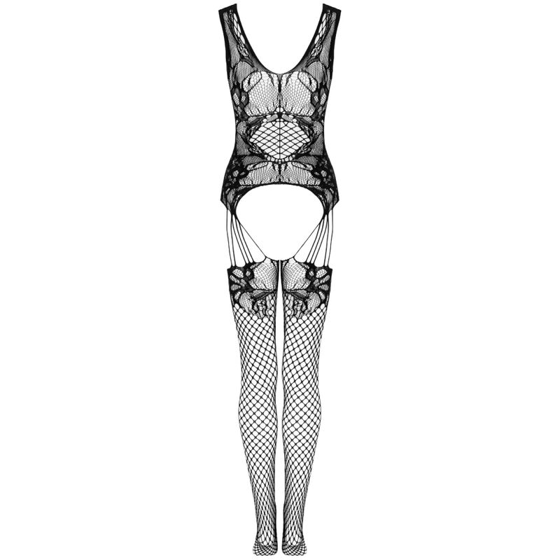 Livco Corsetti-Bodystocking Julove Nero Taglia unica — LIVCO CORSETTI FASHION · Lingerie sexy donna (immagine 8)
