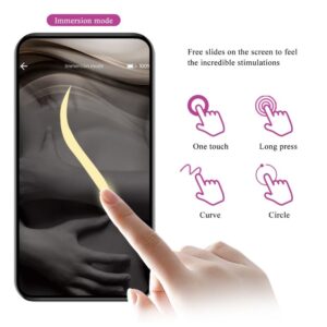 App Series-Casper Purple Uovo Vibratore Ricaricabile, Viola-Silicone — PRETTY LOVE · Vibratori (imaginea 5)