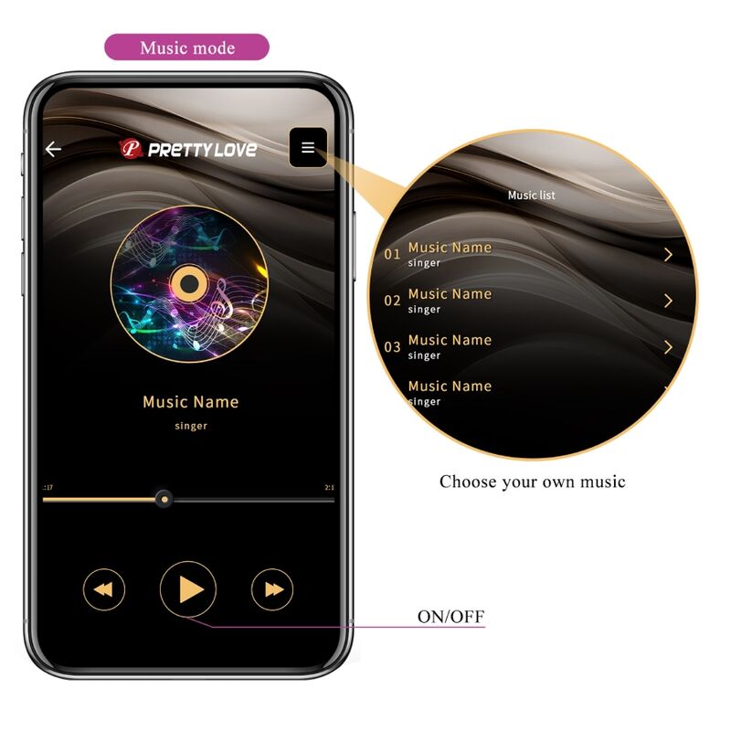App Series-Casper Purple Uovo Vibratore Ricaricabile, Viola-Silicone 2 App Series-Casper Purple Uovo Vibratore Ricaricabile, Viola-Silicone — PRETTY LOVE · Vibratori (imaginea 2)